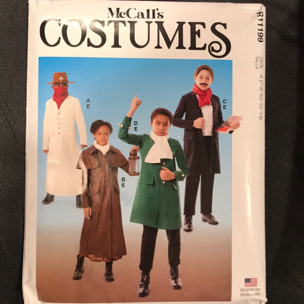 Brand new McCall’s Costumes